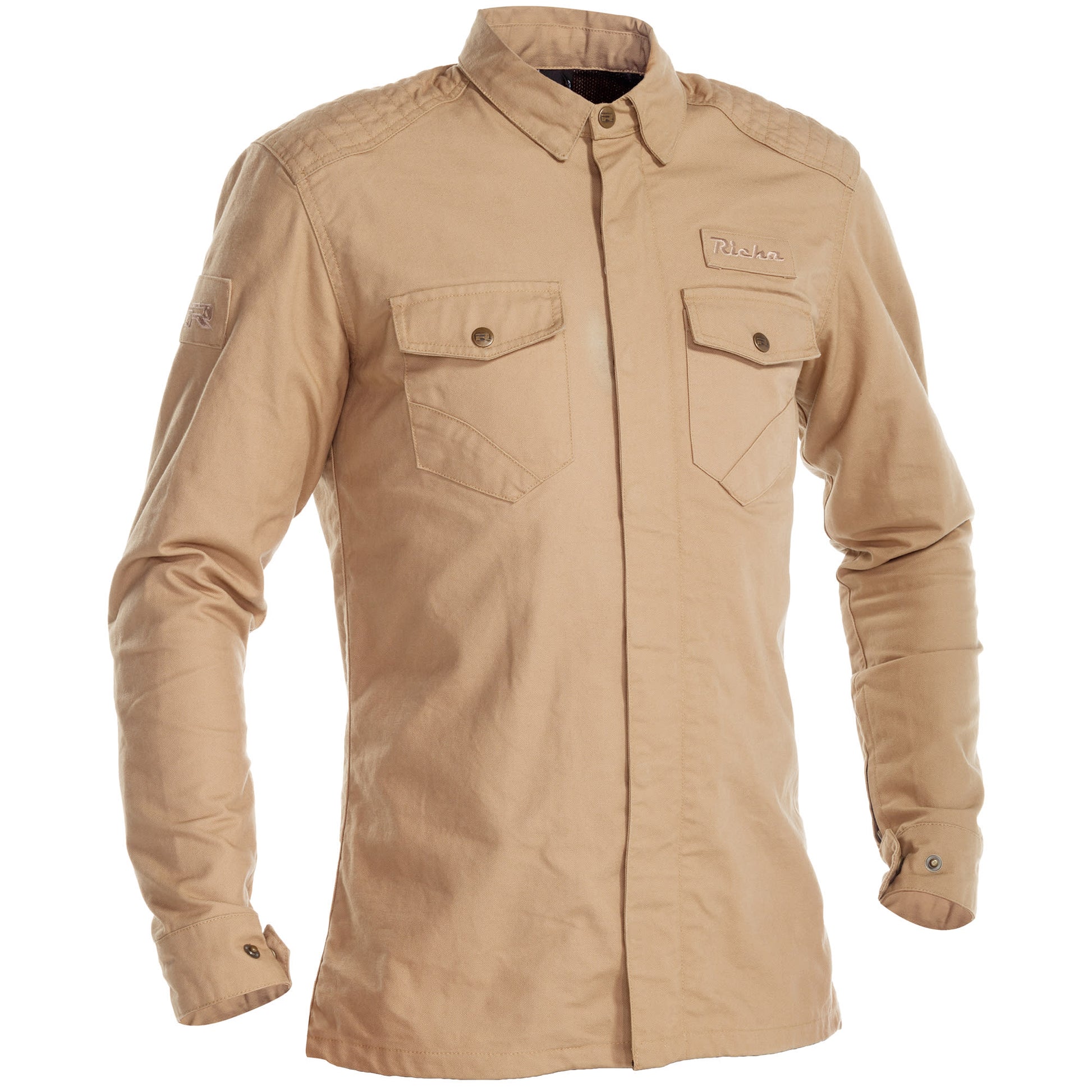 Richa Hamada Shirt - Camel by Richa - clearance motorcycle jacket