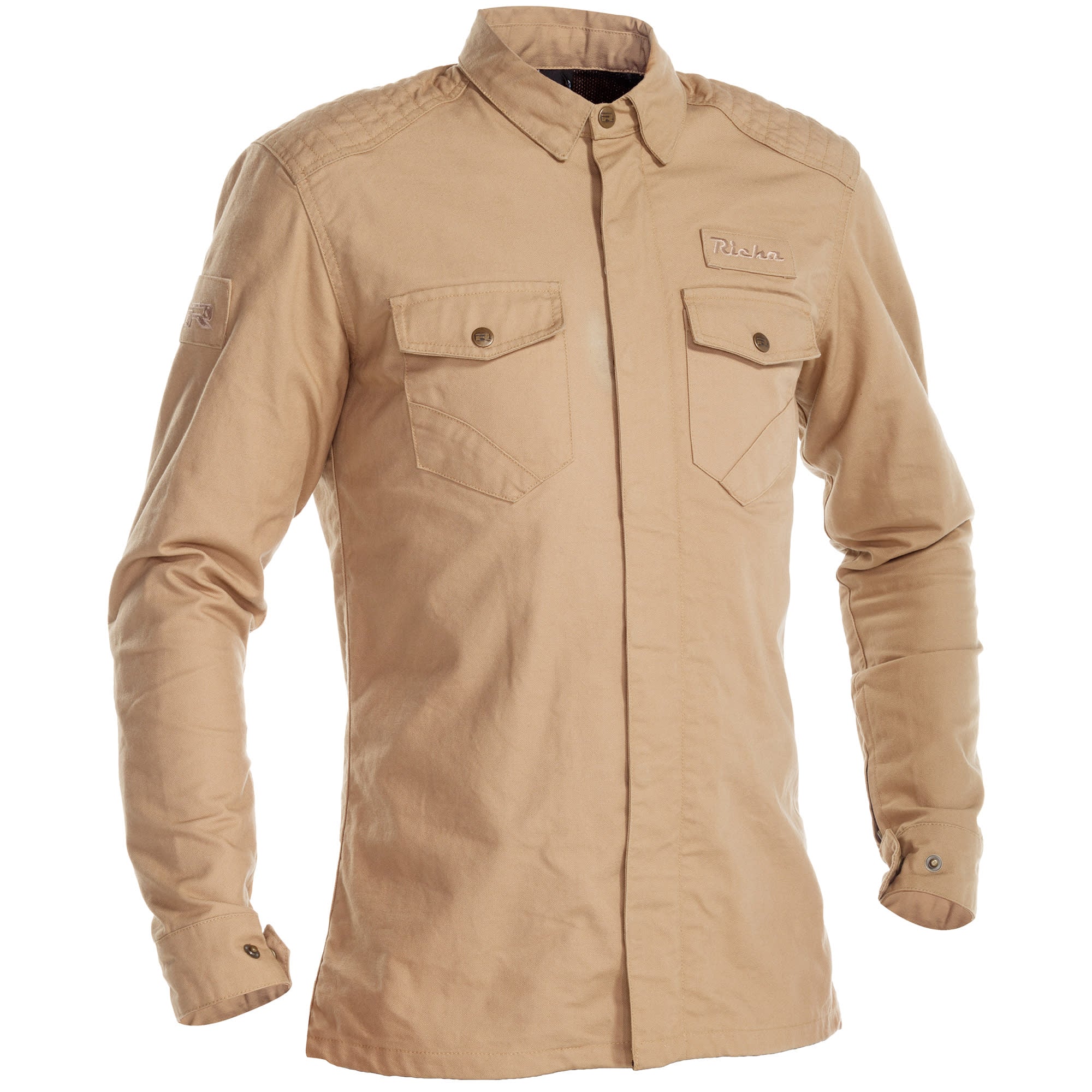 Richa Hamada Shirt - Camel by Richa - clearance motorcycle jacket