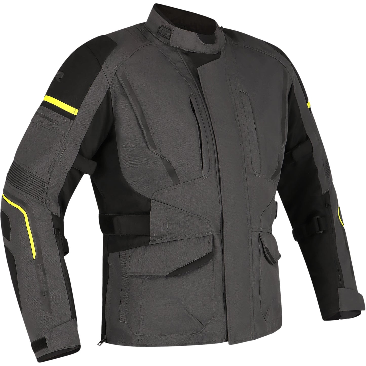 Richa Ladies Infinity 3 Textile Jacket - Black / Grey / Fluo Yellow by Richa - clearance motorcycle jacket
