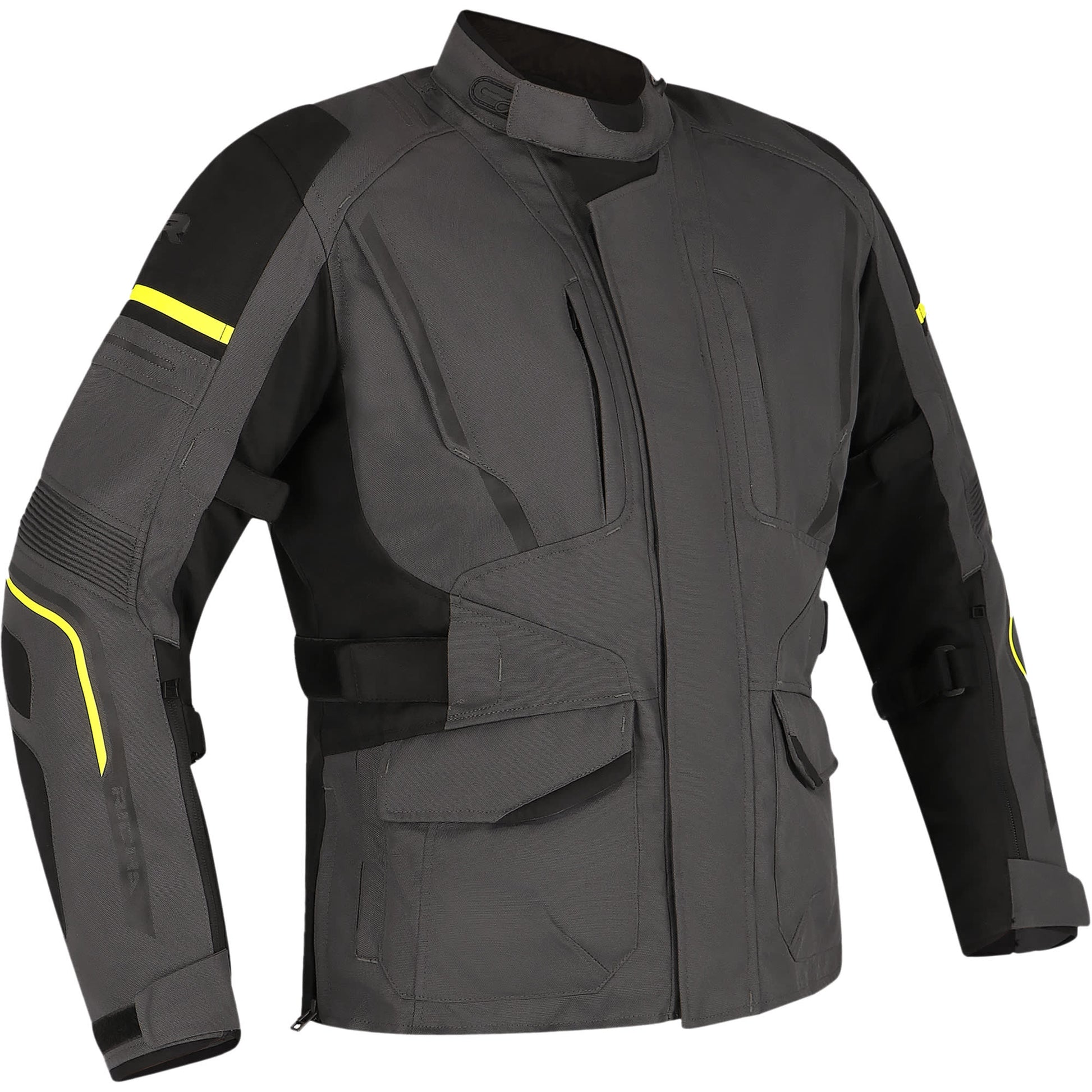 Richa Ladies Infinity 3 Textile Jacket - Black / Grey / Fluo Yellow by Richa - clearance motorcycle jacket