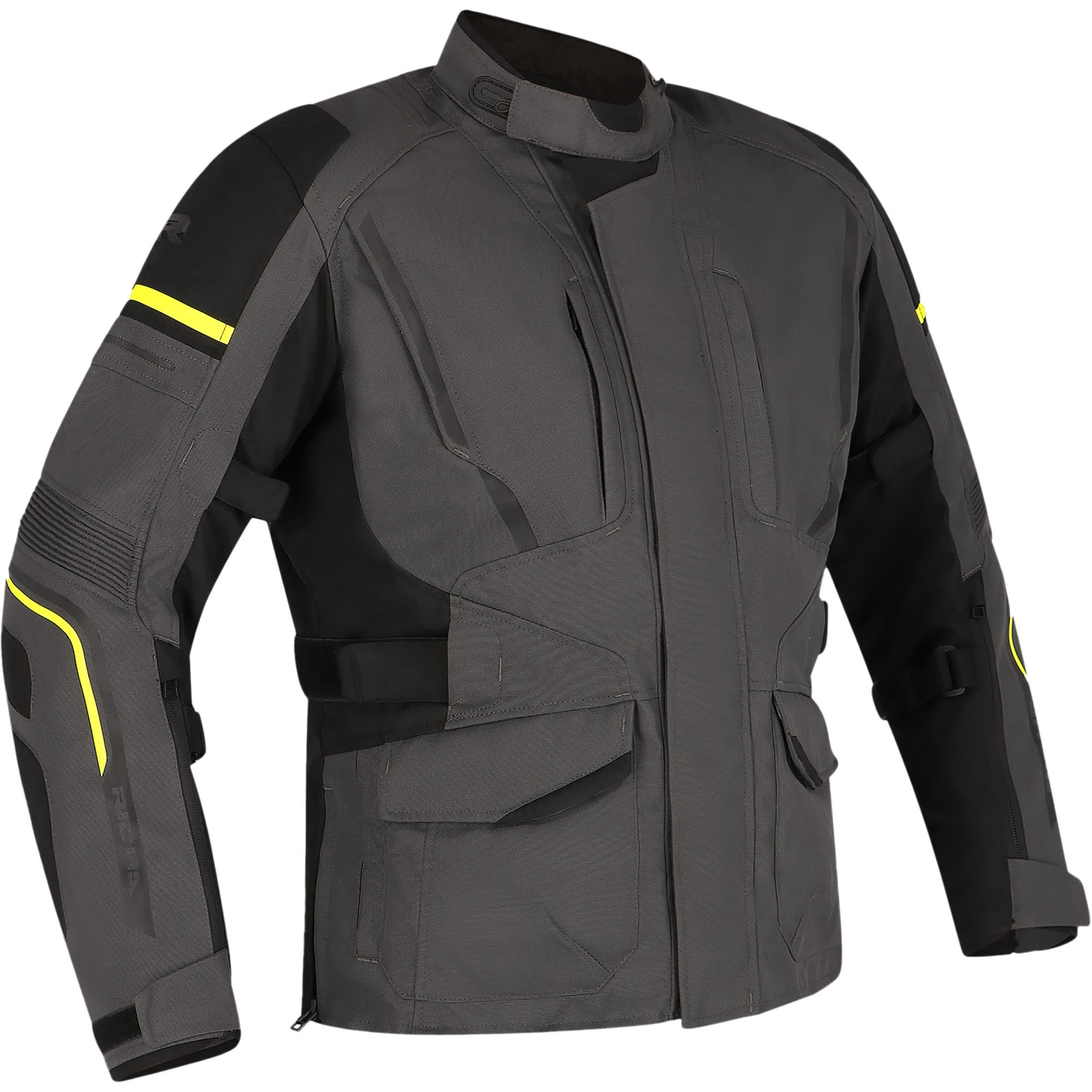 Richa Ladies Infinity 3 Textile Jacket - Black / Grey / Fluo Yellow by Richa - clearance motorcycle jacket