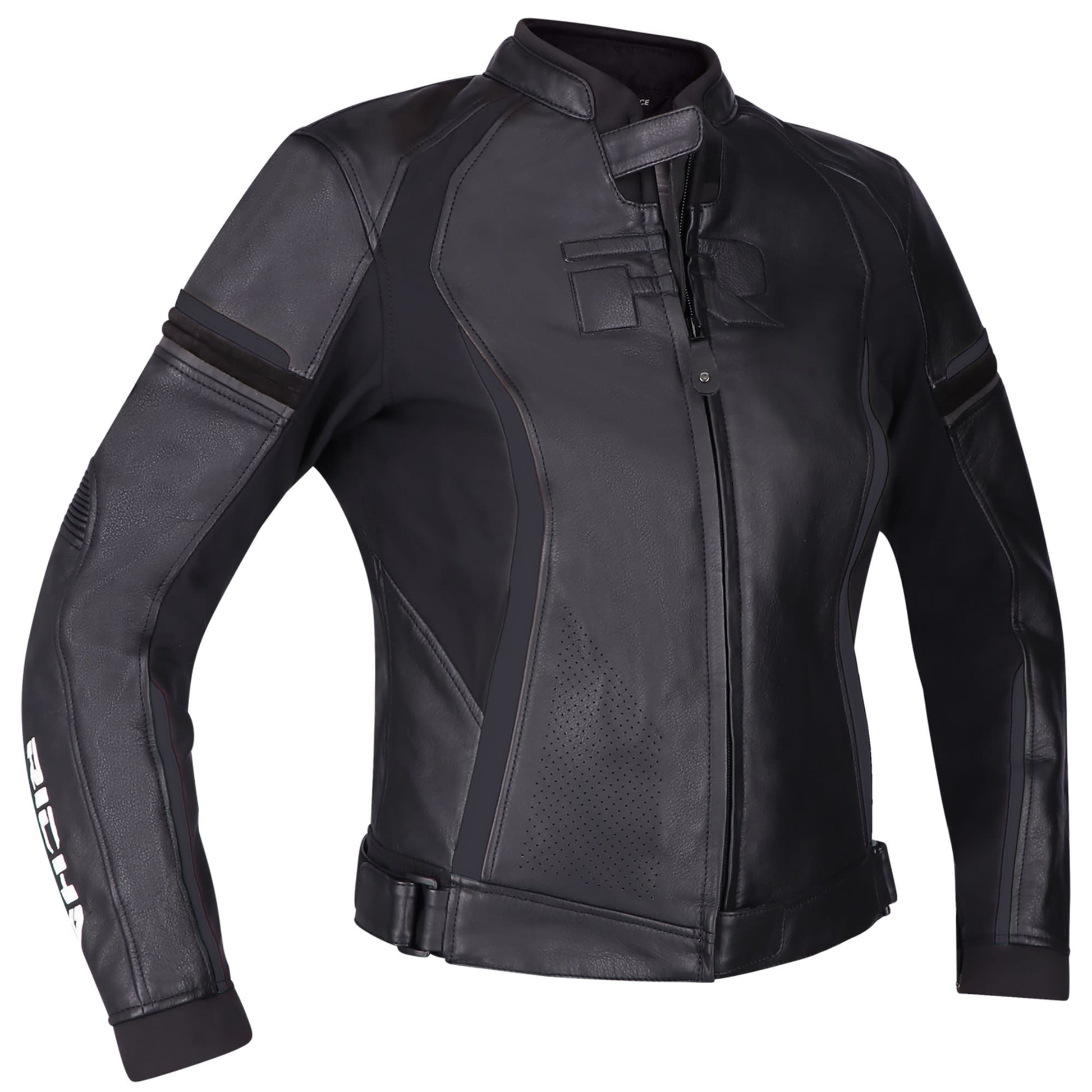 Richa Ladies Laura Leather Jacket - Black by Richa - clearance motorcycle jacket