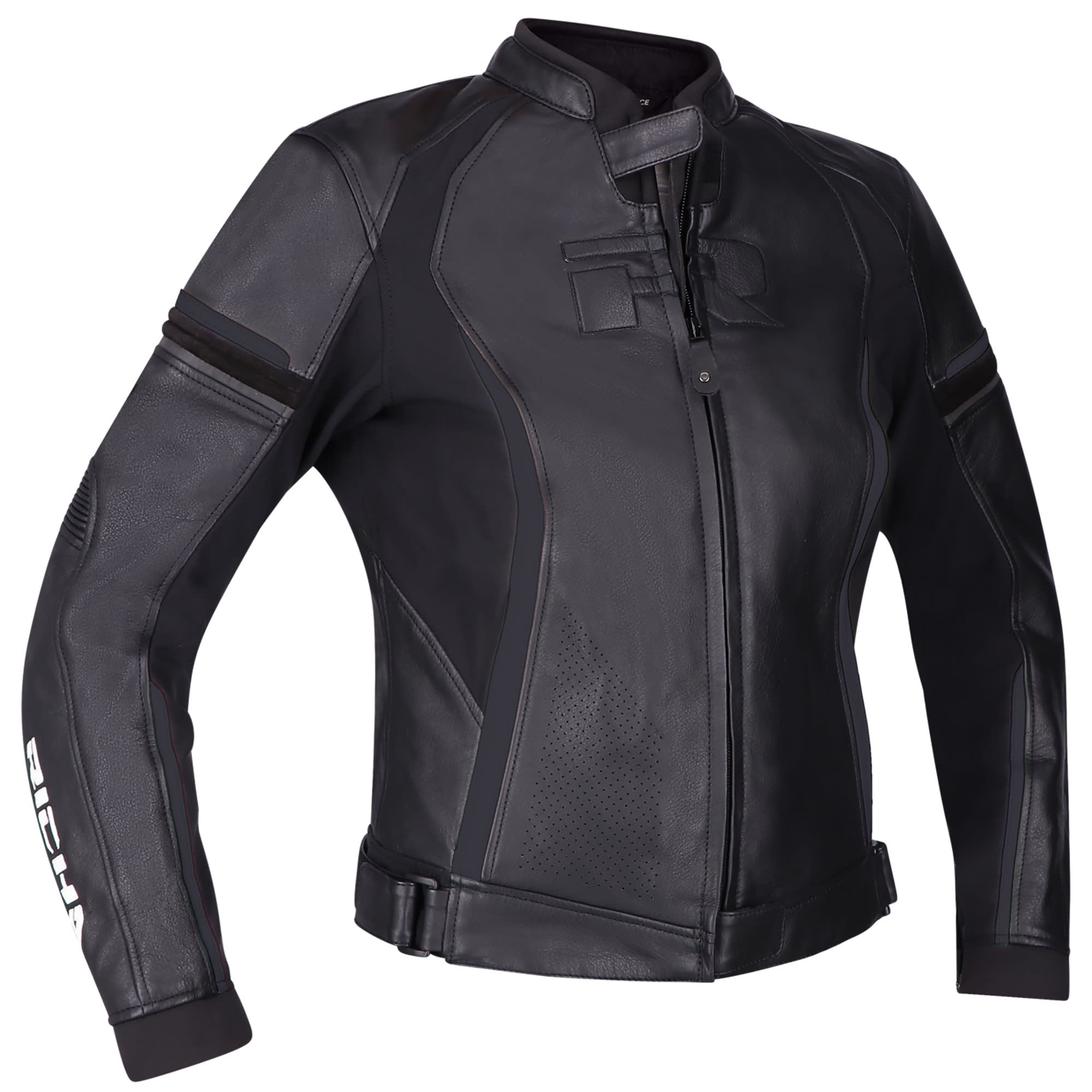 Richa Ladies Laura Leather Jacket - Black by Richa - clearance motorcycle jacket