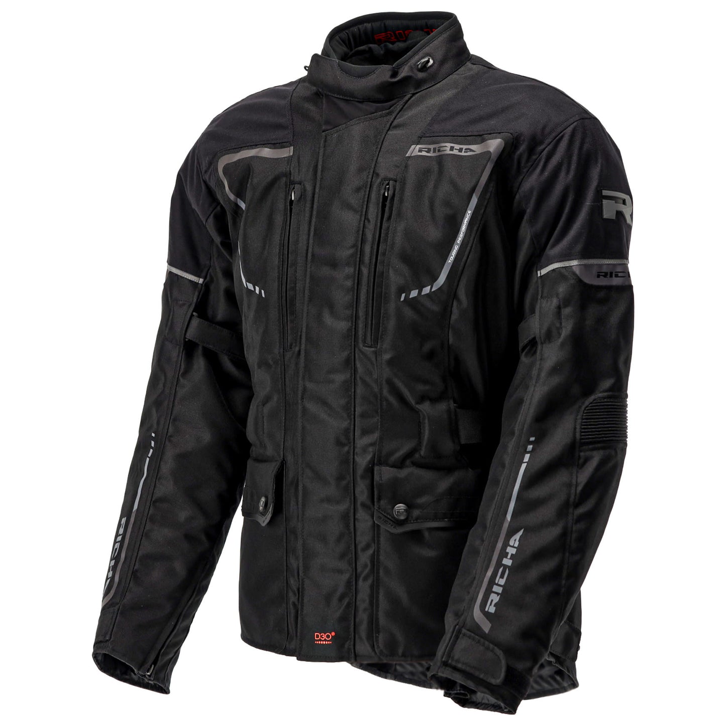 Richa Phantom 2 Textile Jacket - Black by Richa - clearance motorcycle jacket