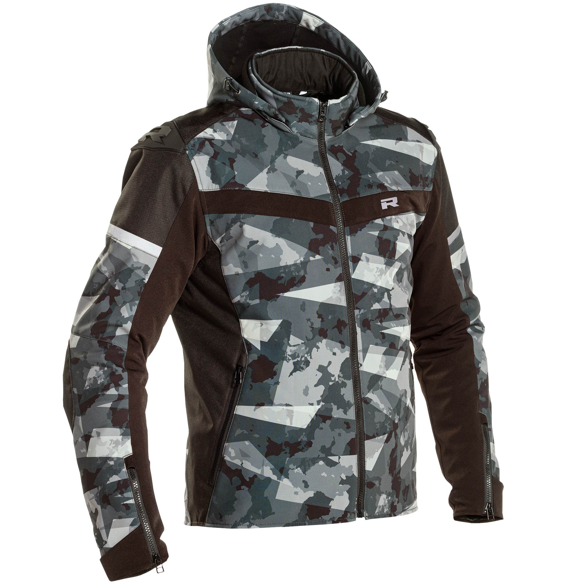 Richa Stealth Textile Jacket - Grey / Camo by Richa - clearance motorcycle jacket
