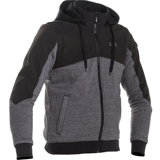 Richa Titan Core Hoodie - Black / Grey by Richa - clearance motorcycle jacket