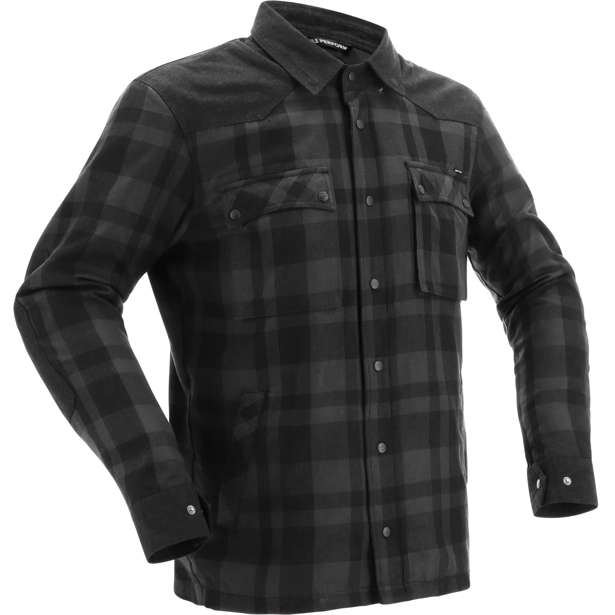 Richa Wisconsin Waterproof Textile Jacket - Black / Grey by Richa - clearance motorcycle jacket