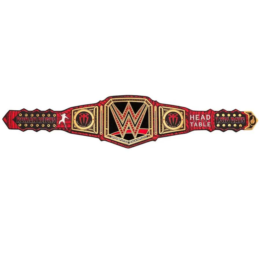 WWE Roman Reigns Signature Series 1316 Days Undisputed Championship Belt - 5 | Dash Racegear