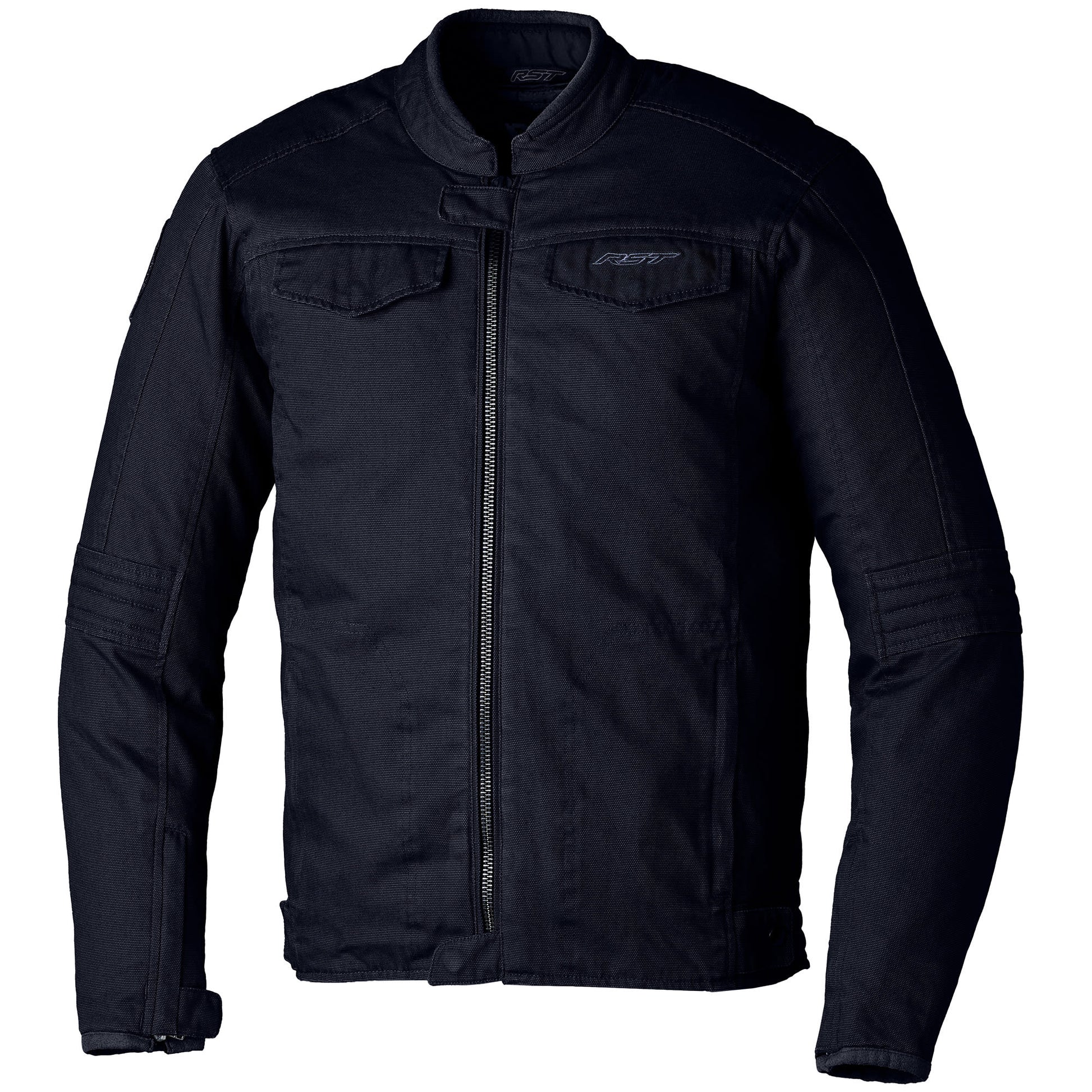 RST IOM TT Crosby 2 CE Textile Jacket - Black by RST - clearance motorcycle jacket