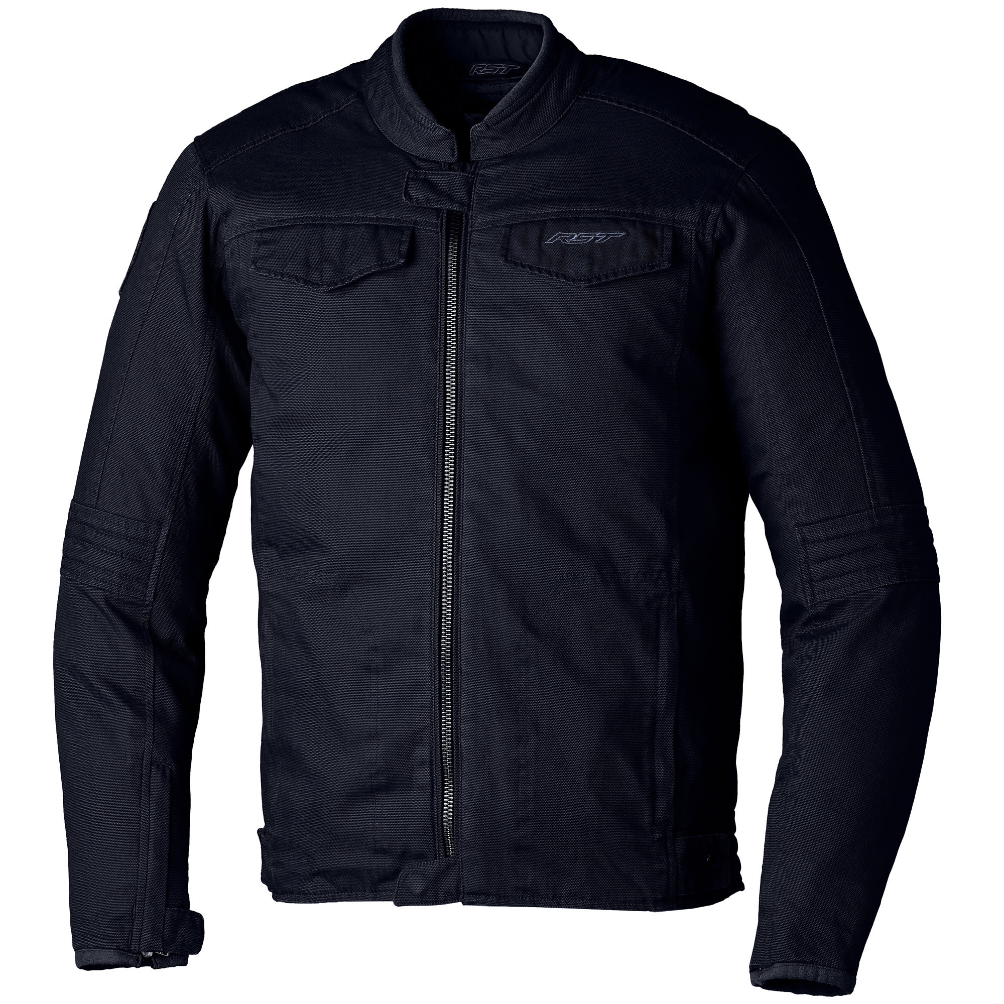 RST IOM TT Crosby 2 CE Textile Jacket - Black by RST - clearance motorcycle jacket