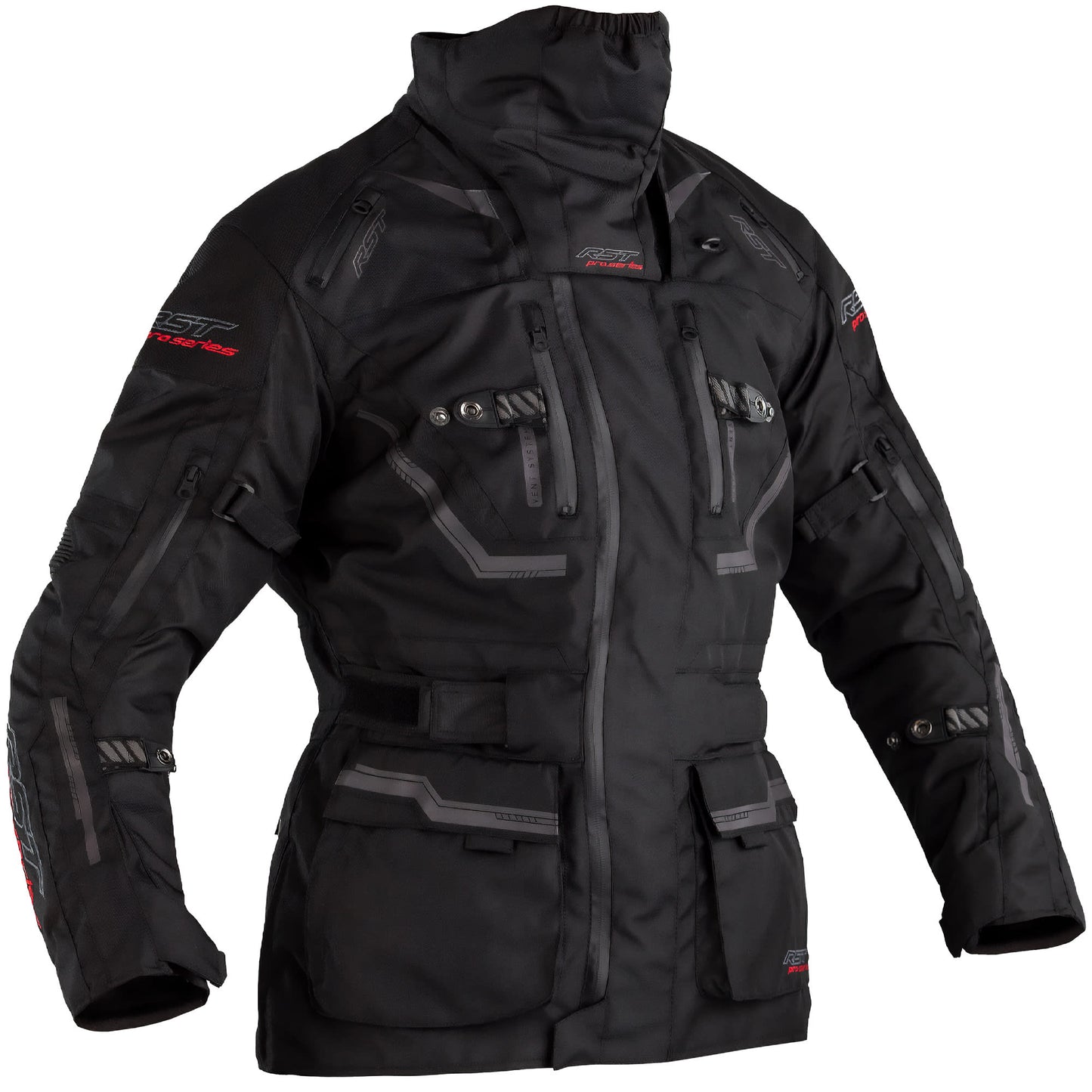 RST Ladies Pro Series Paragon 6 CE Textile Jacket - Black by RST - clearance motorcycle jacket