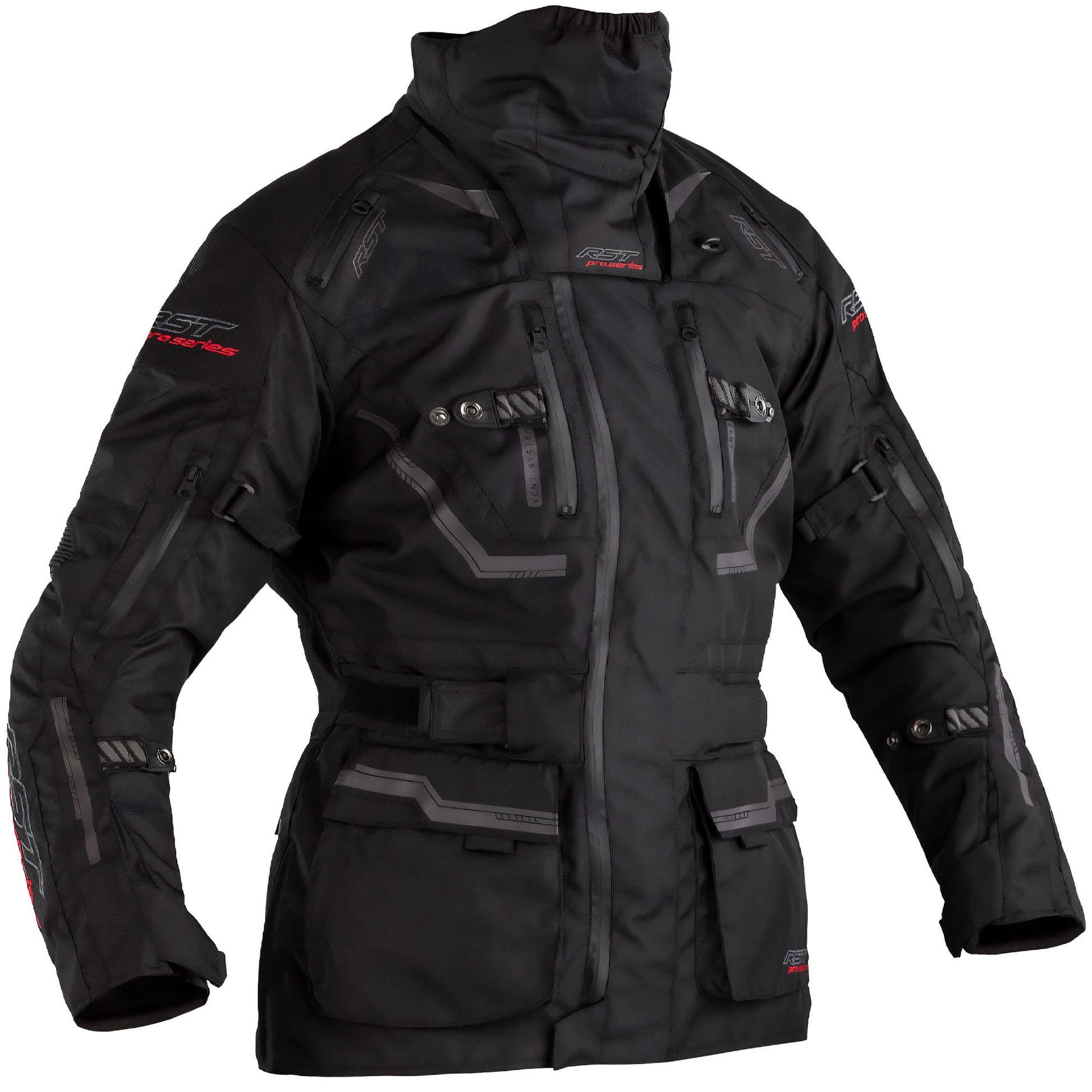 RST Ladies Pro Series Paragon 6 CE Textile Jacket - Black by RST - clearance motorcycle jacket