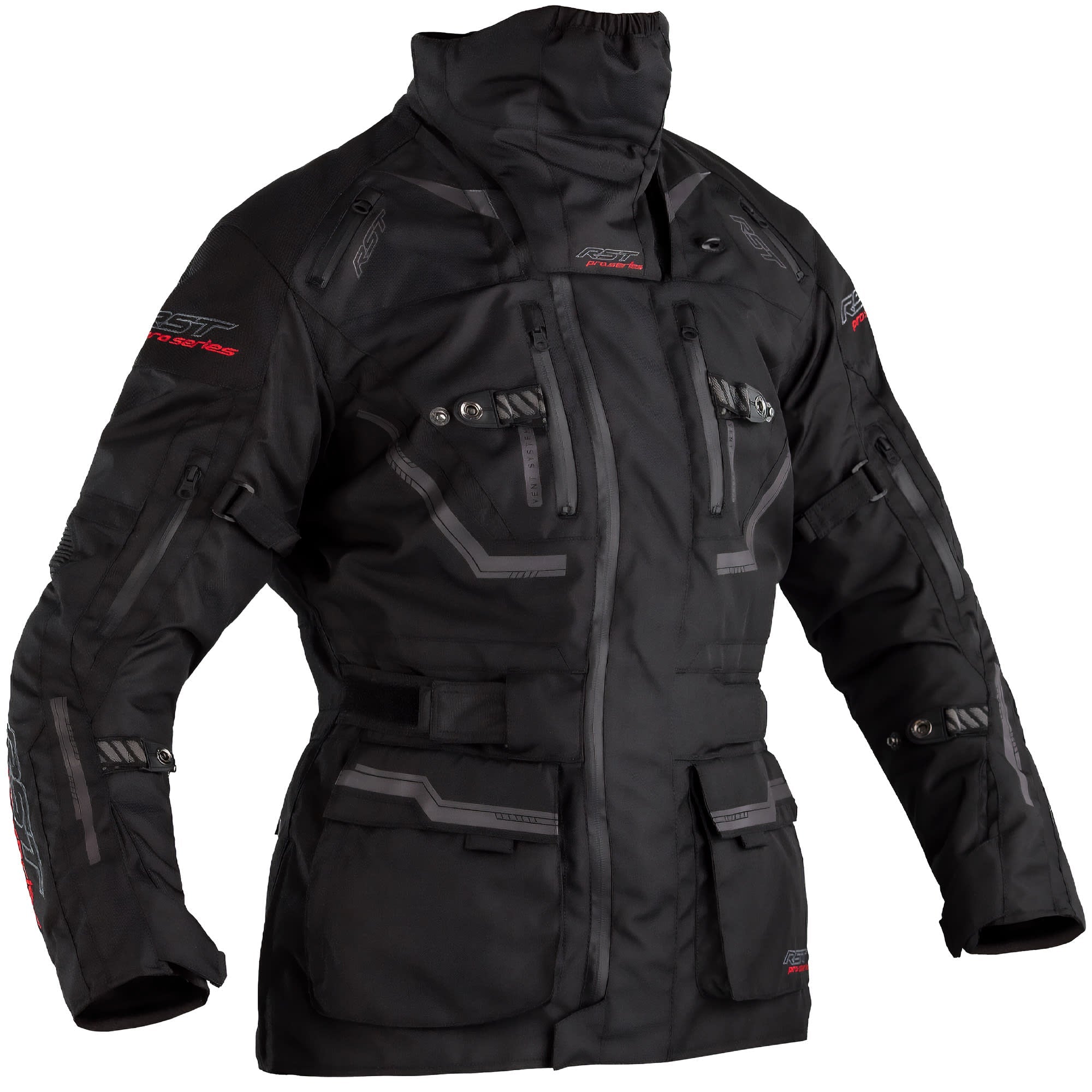 RST Ladies Pro Series Paragon 6 CE Textile Jacket - Black by RST - clearance motorcycle jacket