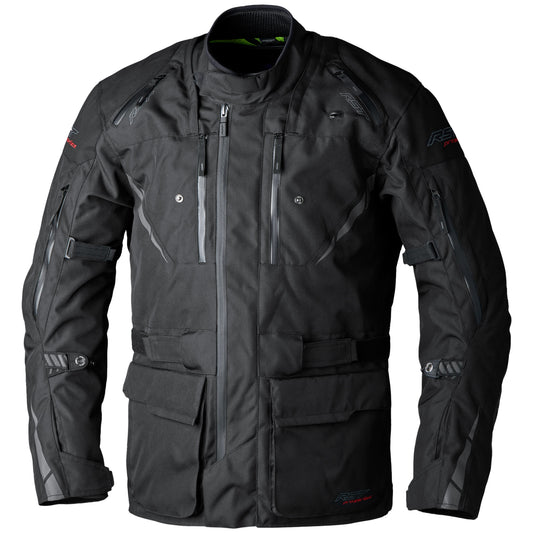 RST Ladies Pro Series Paragon 7 CE Textile Jacket - Black / Black by RST - clearance motorcycle jacket