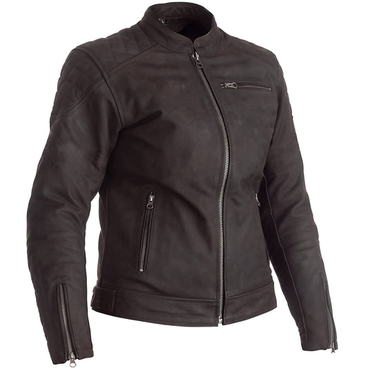 RST Ladies Ripley CE Leather Jacket - Brown by RST - clearance motorcycle jacket