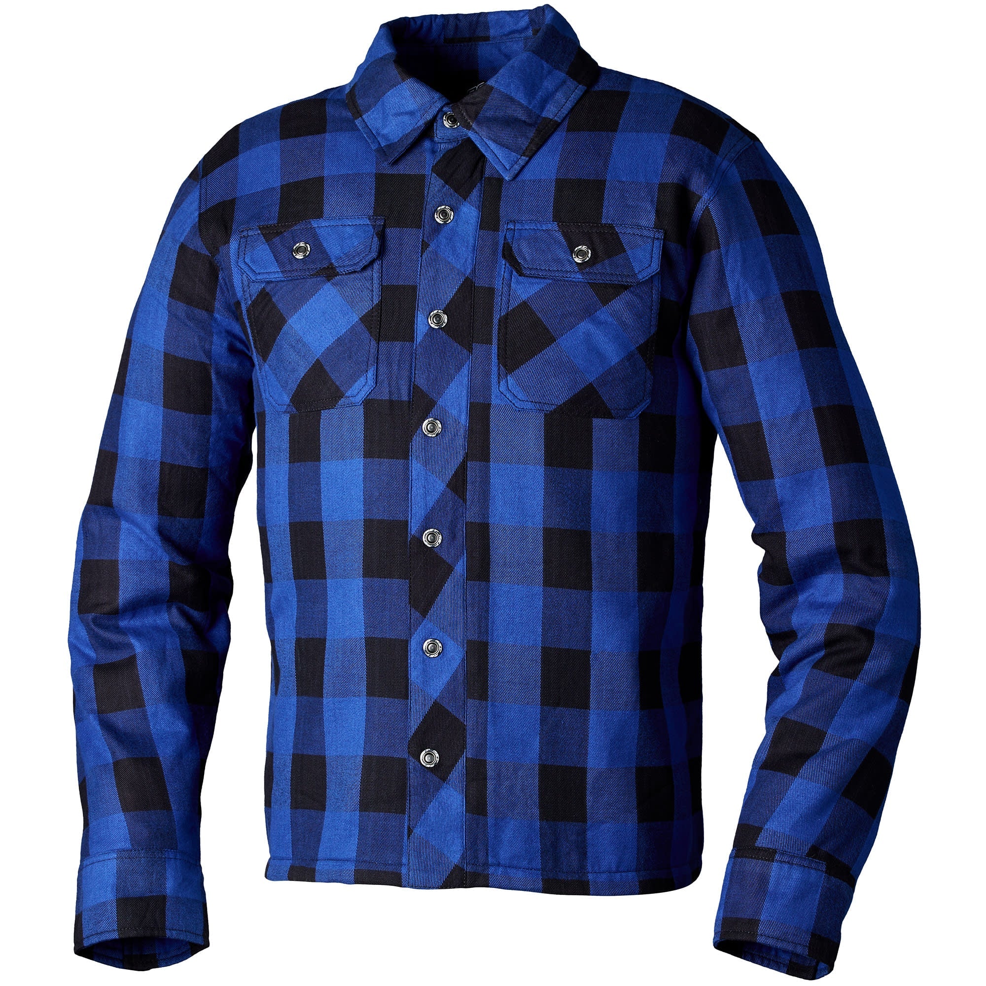 RST Lumberjack Aramid Lined CE Riding Shirt - Blue Check by RST - clearance motorcycle jacket