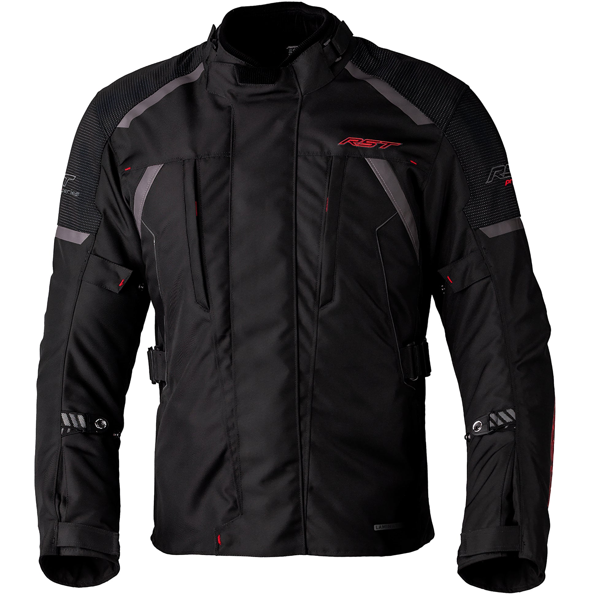 RST Pro Series Paveway CE Textile Jacket - Black / Black by RST - clearance motorcycle jacket
