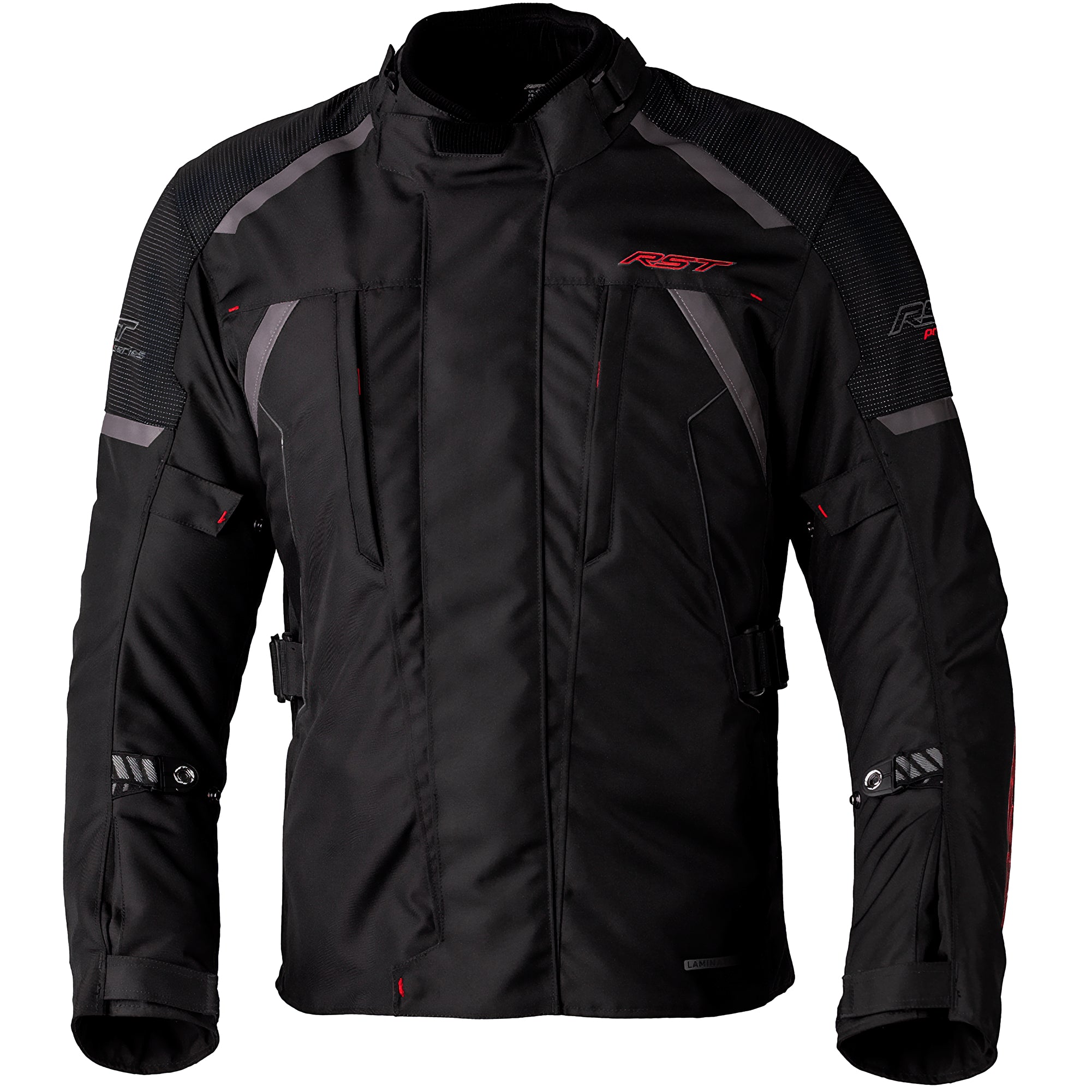RST Pro Series Paveway CE Textile Jacket - Black / Black by RST - clearance motorcycle jacket