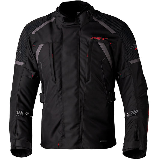 RST Pro Series Paveway CE Textile Jacket - Black / Black by RST - clearance motorcycle jacket
