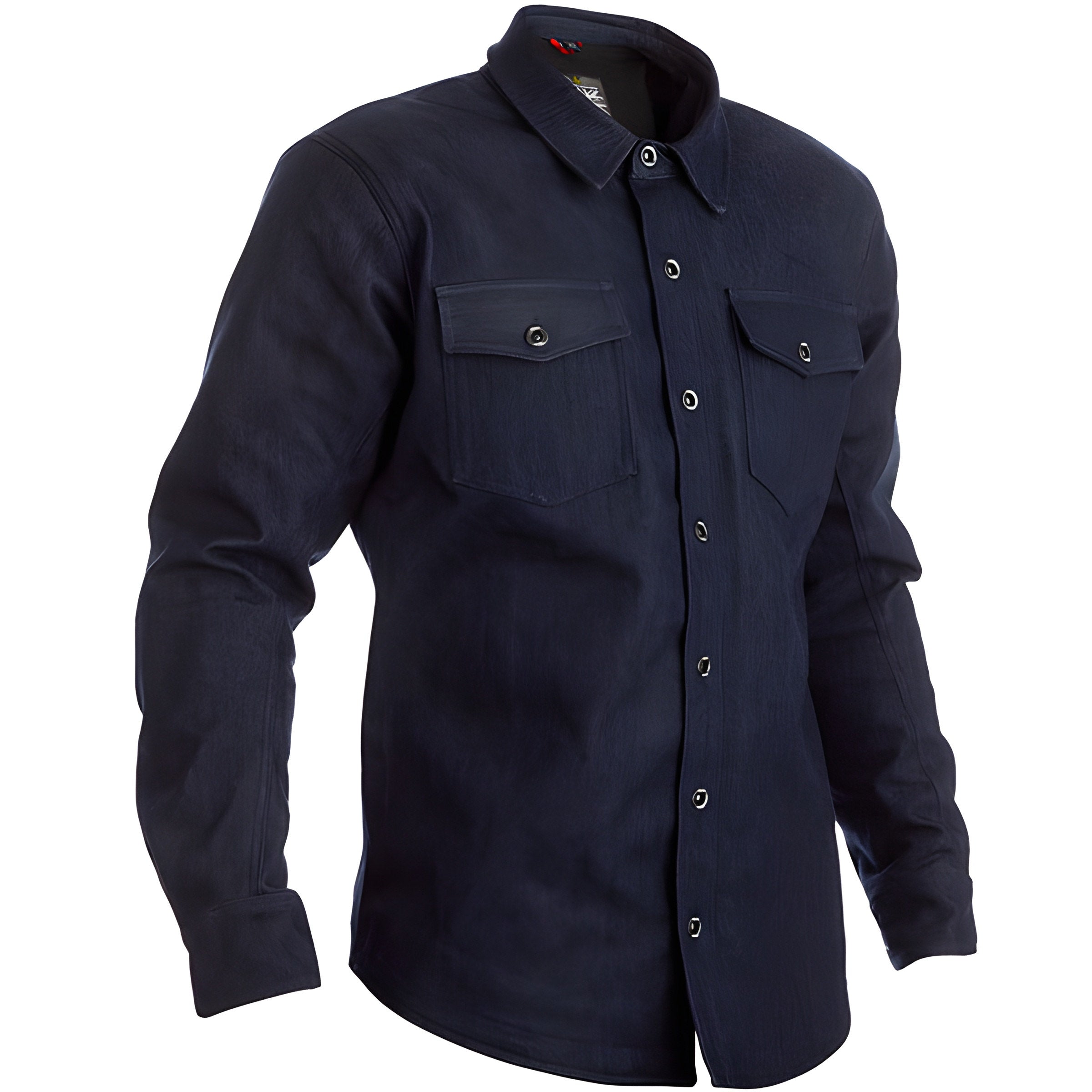RST X Aramid Denim Aramid Lined CE Riding Shirt - Blue by RST - clearance motorcycle jacket