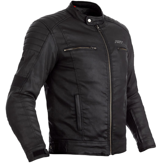 RST X Kevlar® Brixton CE Textile Jacket - Black by RST - clearance motorcycle jacket