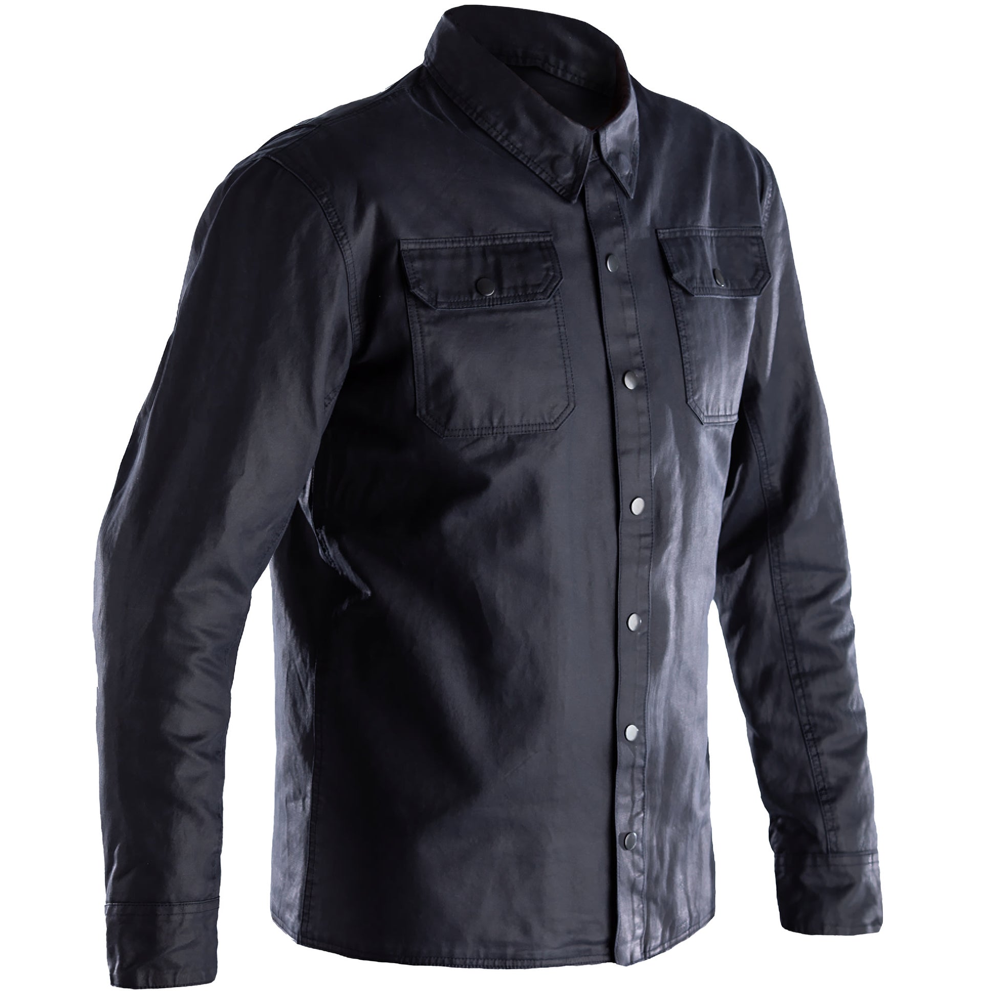 RST X Kevlar® District Wax CE Textile Shirt - Graphite by RST - clearance motorcycle jacket