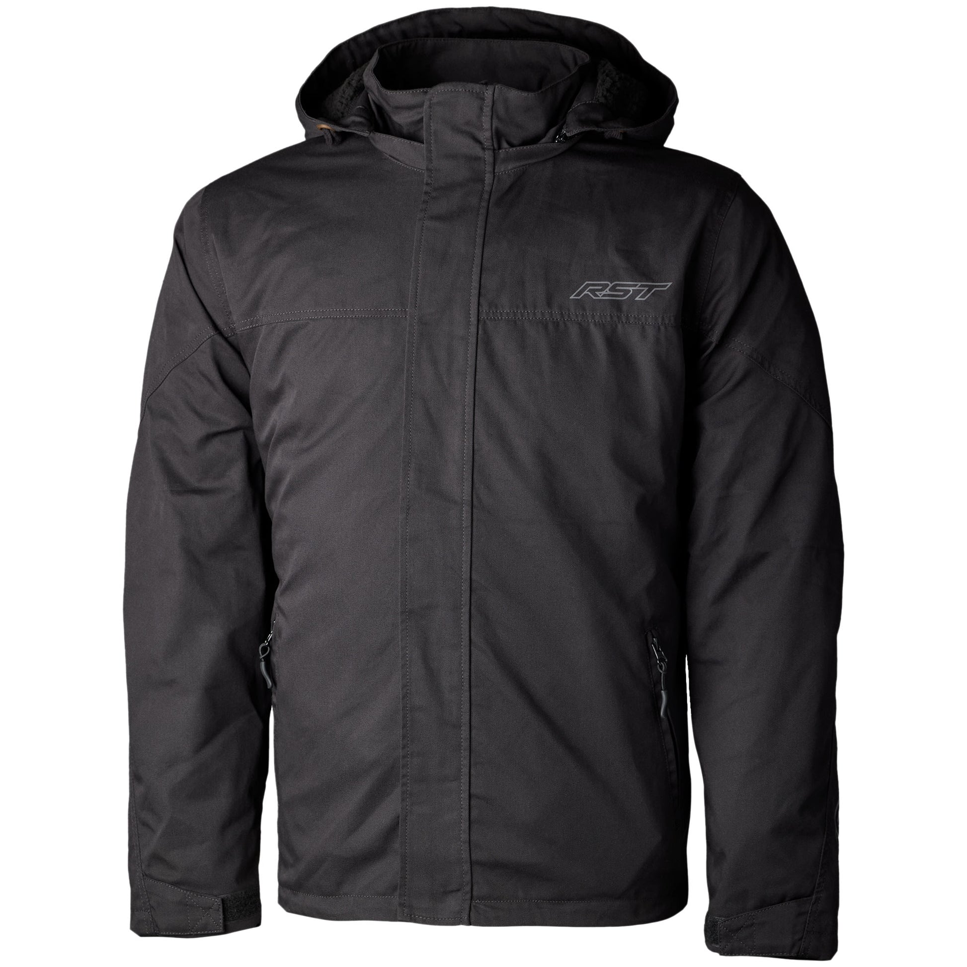RST x Kevlar® Loadout Full Zip CE Textile Hood - Black by RST - clearance motorcycle jacket