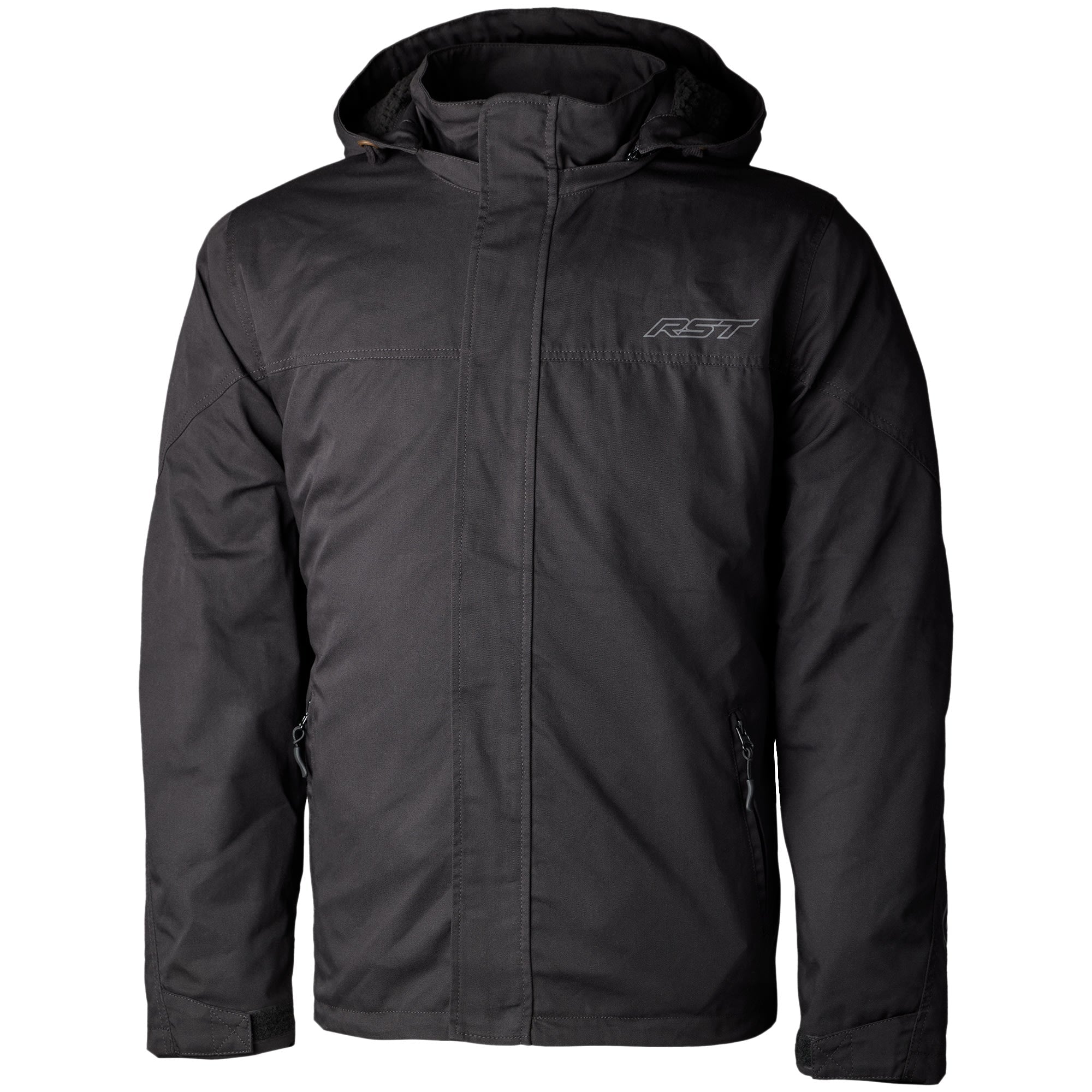 RST x Kevlar® Loadout Full Zip CE Textile Hood - Black by RST - clearance motorcycle jacket