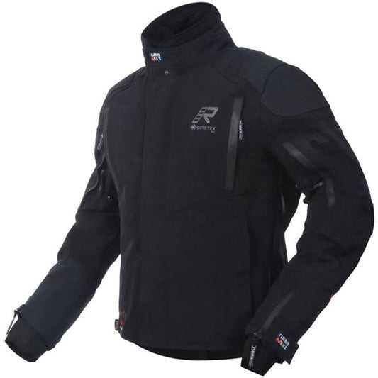 Rukka Kingsley Gore-Tex Textile Jacket - Black by Rukka - clearance motorcycle jacket