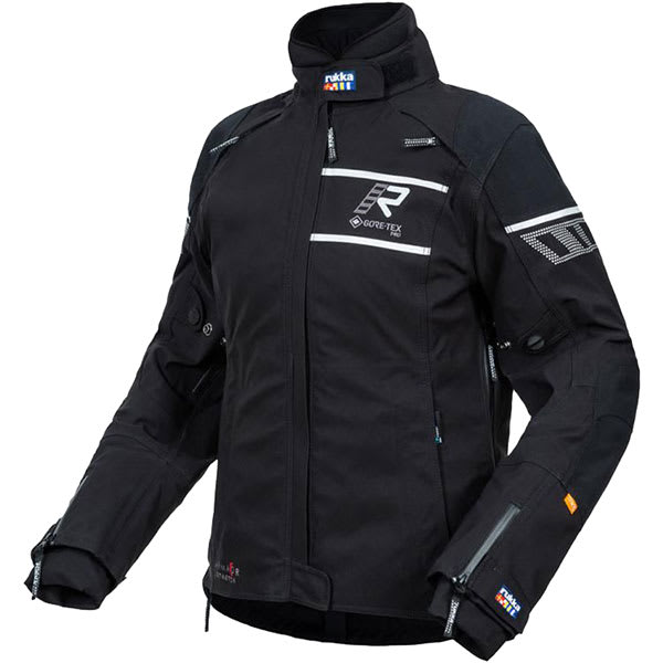Rukka Ladies Nivala Gore-Tex Textile Jacket - Black / Silver by Rukka - clearance motorcycle jacket