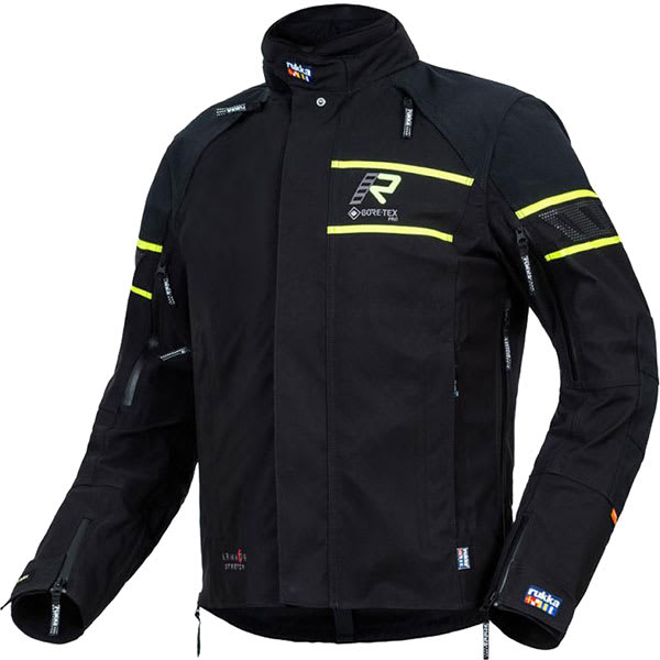 Rukka Nivala 2.0 Gore-Tex Textile Jacket - Black / Yellow by Rukka - clearance motorcycle jacket