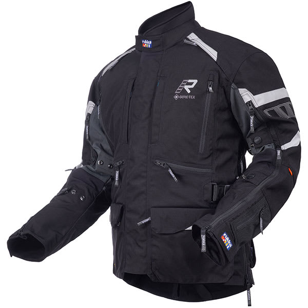 Rukka Trek-R Textile Jacket - Black / Grey by Rukka - clearance motorcycle jacket