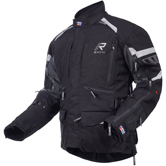 Rukka Trek-R Textile Jacket - Black / Grey by Rukka - clearance motorcycle jacket
