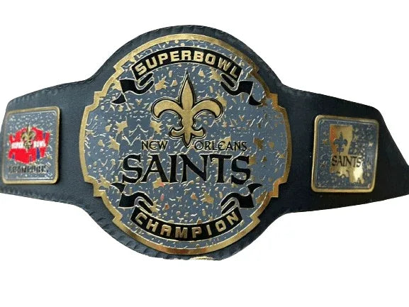 New Orleans Saints Super Bowl NFL Championship Title Belt - 1 | Dash Racegear