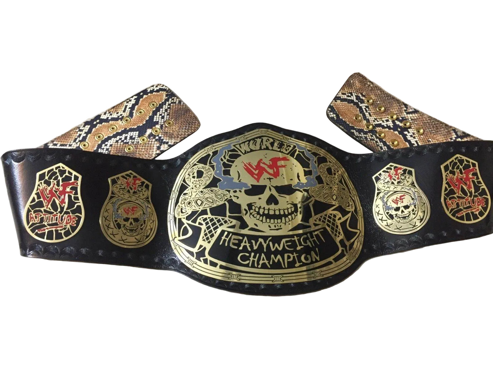 WWF Smoking Skull Championship Inspired Title Belt - 1 | Dash Racegear