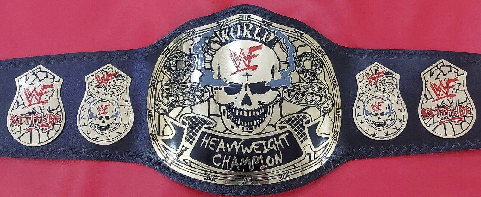 Smoking Skull Snake Skin Wrestling Championship Title Belt - 3 | Dash Racegear