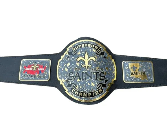 New Orleans Saints Super Bowl NFL Championship Title Belt - 2 | Dash Racegear