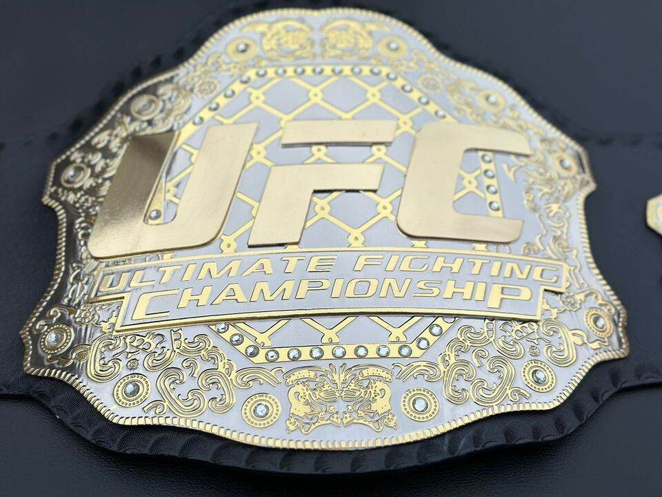 UFC Ultimate Championship Inspired Belt 2mm Brass Brand New Adult - 2 | Dash Racegear