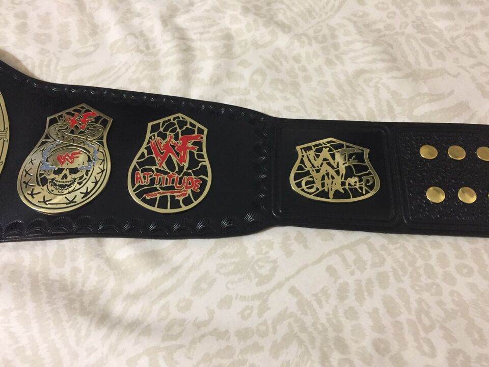 WWF Smoking Skull Championship Inspired Title Belt - 4 | Dash Racegear