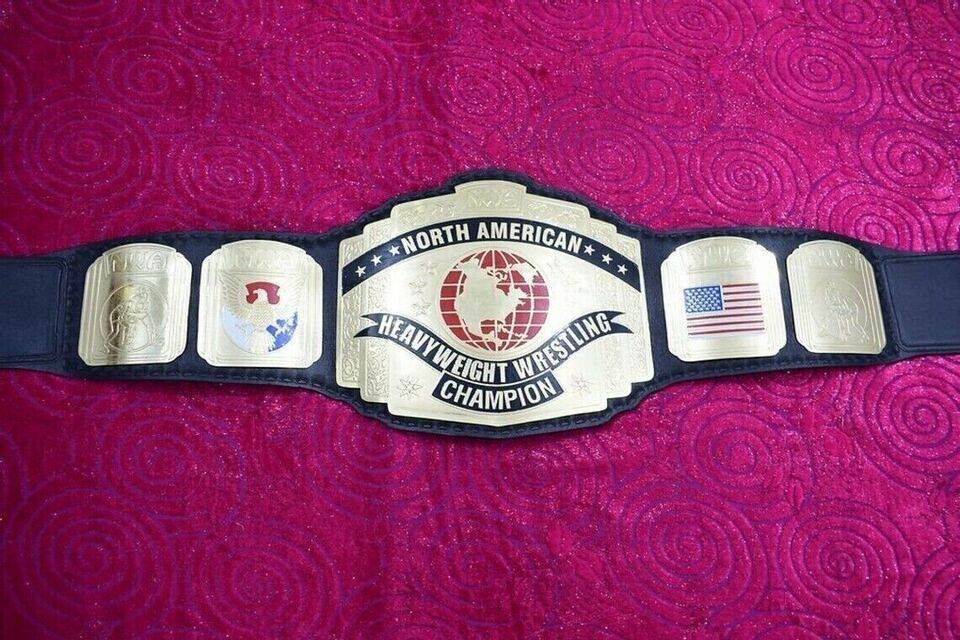 Nwa North American Heavyweight Wrestling Champion Title Belt - 3 | Dash Racegear