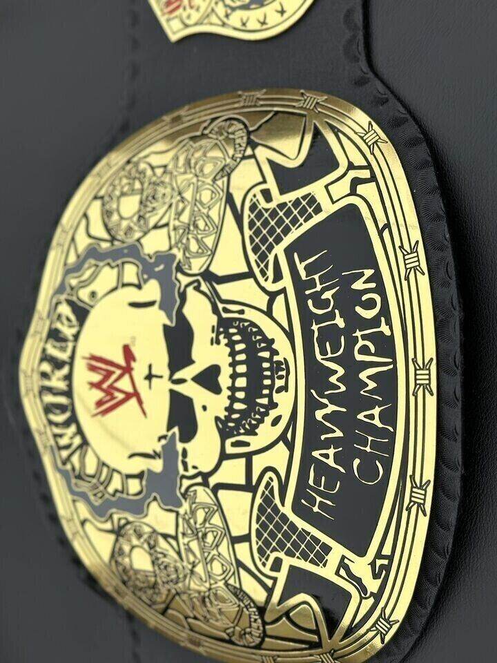 WWE World Heavyweight Championship Smoking Skull Belt - 3 | Dash Racegear