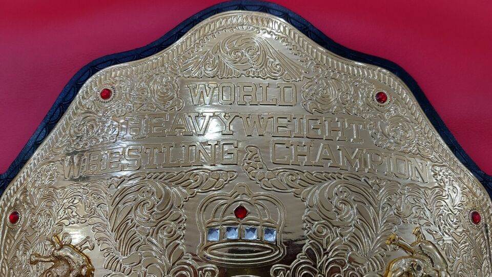 WWE Big Gold World Heavyweight Championship Tittle Belt - 4 | Dash Racegear