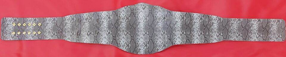 Smoking Skull Snake Skin Wrestling Championship Title Belt - 6 | Dash Racegear