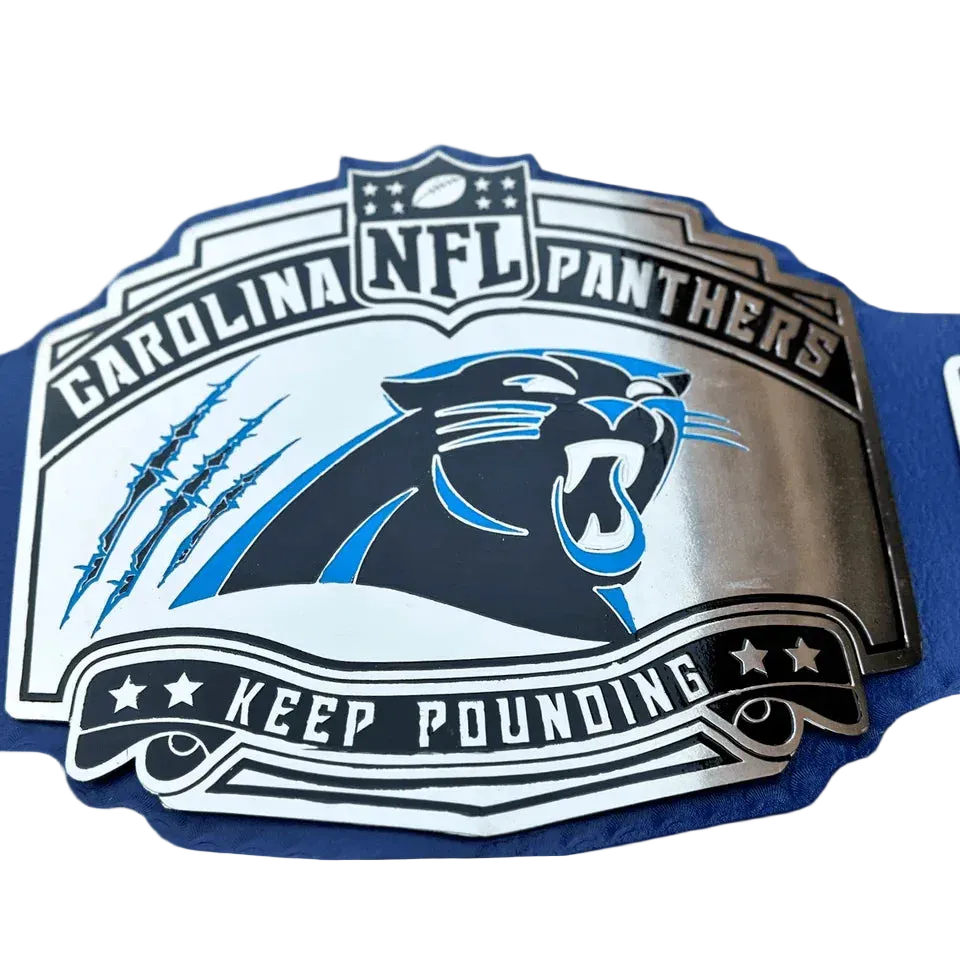 Carolina Panthers NFL Super Bowl Adult Championship Inspired Belt - 1 | Dash Racegear