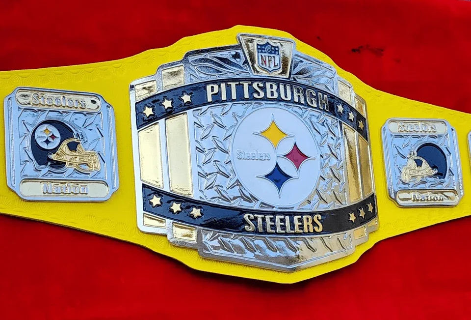 NFL Pittsburgh Steelers Super Bowl Championship Title Belt Football - 2 | Dash Racegear