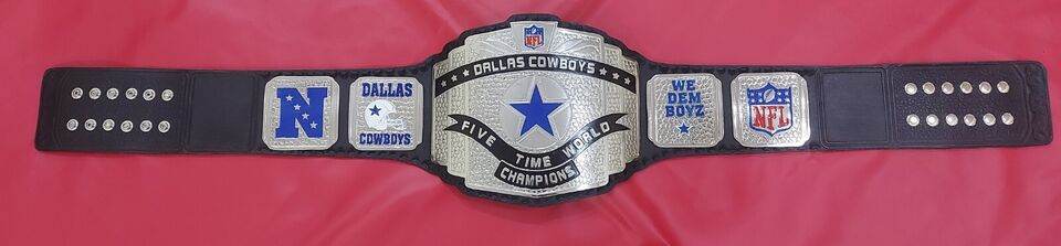 Super Bowl Dallas Cowboys NFL Championship Inspired Belt - 4 | Dash Racegear