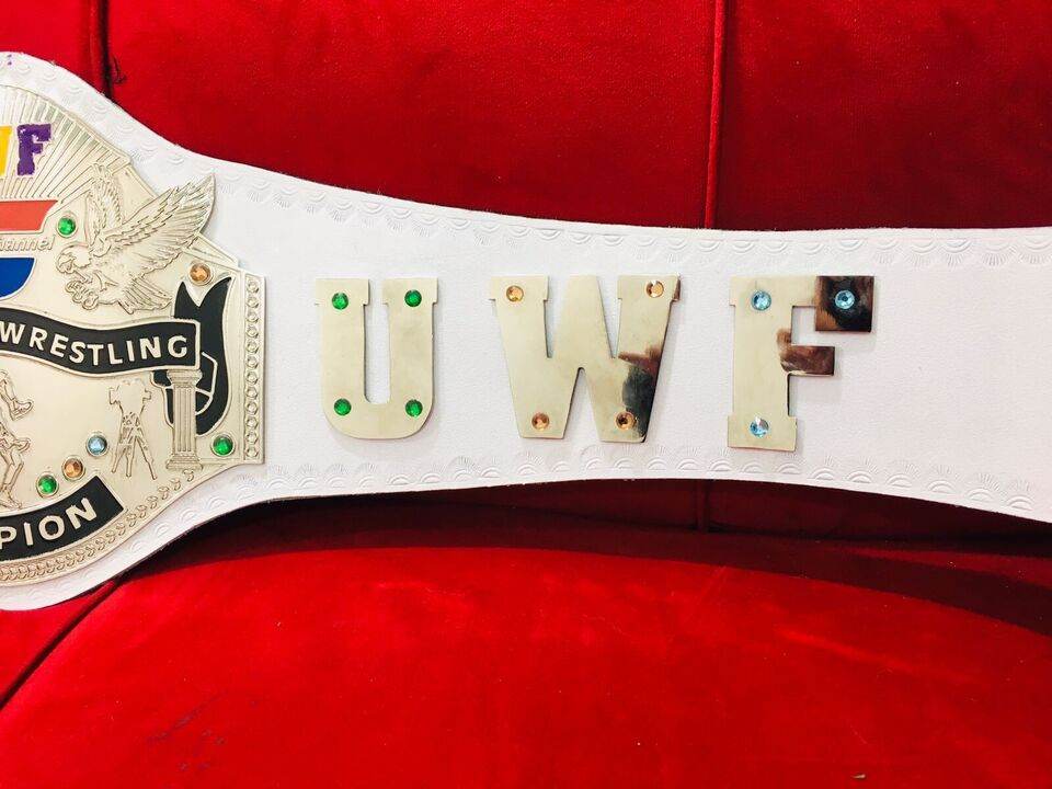 UWF Television Wrestling Championship Belt Adult Size Inspired - 3 | Dash Racegear