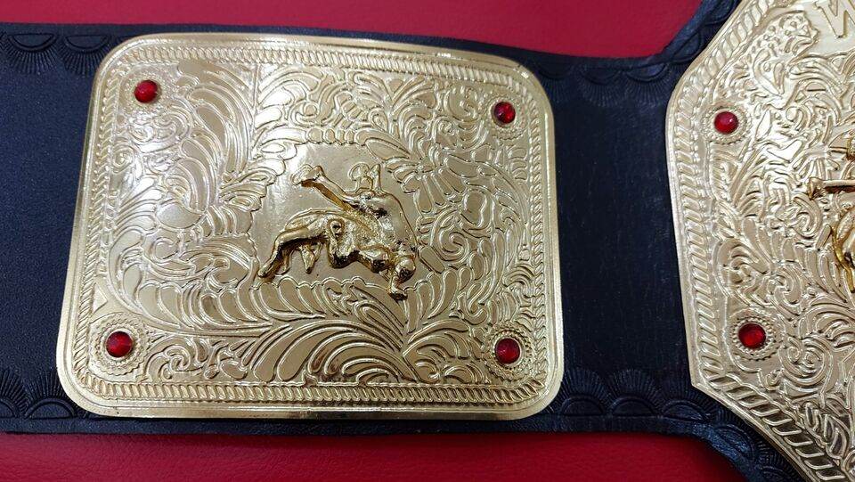 WWE Big Gold World Heavyweight Championship Tittle Belt - 7 | Dash Racegear