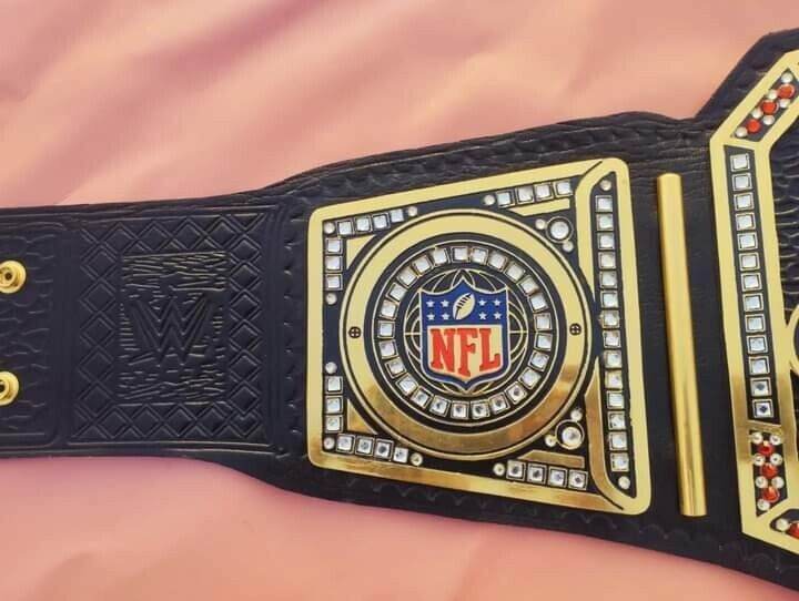 Nfl Custom New Orleans Saints Championship Wrestling Belt - 5 | Dash Racegear