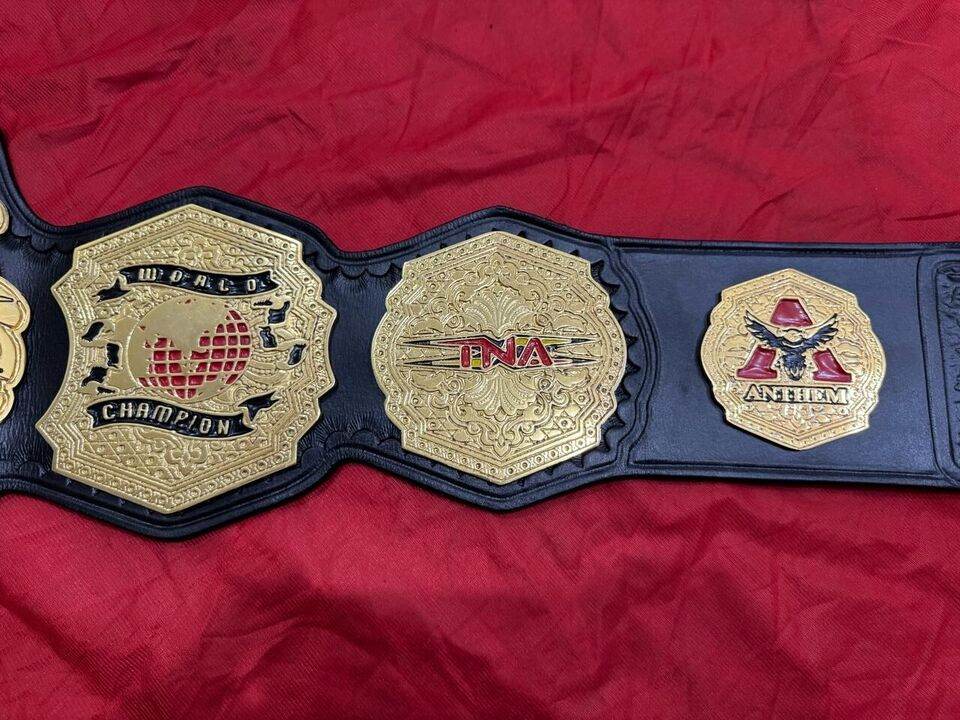 New TNA WORLD Wrestling Championship Title Belt - 9 | Dash Racegear